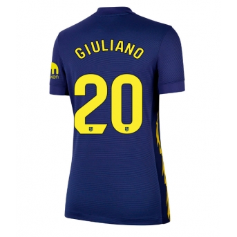 Atletico Madrid Giuliano Simeone #20 Maglia Gara Trasferta Repliche 2025-26 Donna Maniche Corte